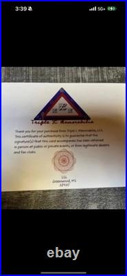 Kim Kardashian signed &x10 Noode Crop Autograph Dual COAs Champagne photo