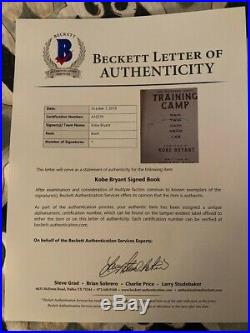 Kobe Bryant Signed Autographed Book The Wizenard First Edition Beckett COA