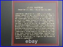 LOUIS PASTEUR Autograph Letter Signed Oct 9, 1866 to Colleague Prof. FRAMED