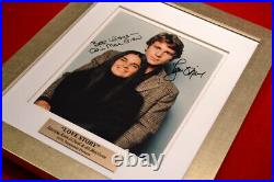 LOVE STORY Signed Autograph RYAN O'NEAL, ALI MacGRAW, Frame, COA UACC, DVD, BOOK