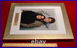 LOVE STORY Signed Autograph RYAN O'NEAL, ALI MacGRAW, Frame, COA UACC, DVD, BOOK