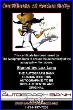 Lex Lang authentic signed celebrity 8x10 photo WithCertificate Autographed (A0001)