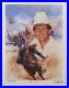 Limited-Autographed-Lane-Frost-PBR-PRCA-Pro-Rodeo-Lithograph-Print-Poster-01-mu