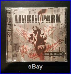 Linkin Park Chester Bennington Band Signed Autographed Hybrid Theory CD PSA/DNA