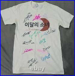 Loona KCON 2019 Star Square Signed All Twelve Members Shirt