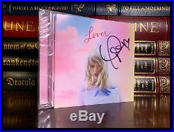 Lover SIGNED by TAYLOR SWIFT New CD with Autographed Cover & Free Be Mine Single