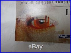 Lt Commander Data, Brent Spiner SIGNED skybox 1996 Limited Edition Card RARE