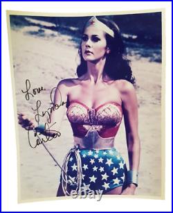 Lynda Carter Autograph Photo 8x10 Movie Actor Film Signed Star