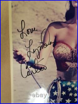 Lynda Carter Autograph Photo 8x10 Movie Actor Film Signed Star