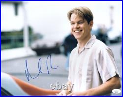MATT DAMON Signed THE BOURNE IDENTITY 11x14 Photo Autograph JSA COA Cert