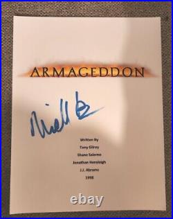 MICHAEL BAY SIGNED ARMAGEDDON FULL MOVIE SCRIPT DIRECTOR B WithCOA+PROOF WOW
