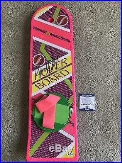 MICHAEL J FOX signed HOVER BOARD BACK TO THE FUTURE BTTF MATTEL Prop Beckett BAS