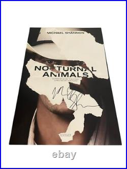 MICHAEL SHANNON ACTOR SIGNED AUTOGRAPH 12x18 NOCTURNAL ANIMALS POSTER PHOTO B