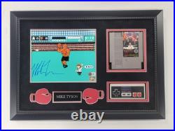 MIKE TYSON AUTOGRAPHED 8x10 PHOTO PUNCH-OUT BECKETT COA, W Game & CONTROLLER