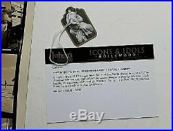 Marilyn Monroe Personally Owned Used Contact Sheet Not Signed Julien Auction