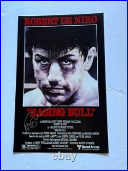 Martin Scorsese Autographed Raging Bull Movie Director 11x17 Photo 1