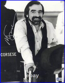 Martin Scorsese Signed 11x14 Photo The Color of Money Autograph Beckett