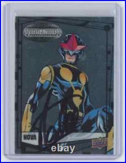 Marvel Cards Nova Signed Autographed By Stan Lee