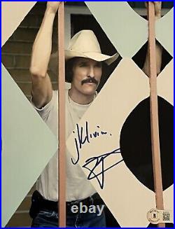 Matthew McConaughey Dallas Buyers Club Signed 8x10 Photo BAS COA Autograph