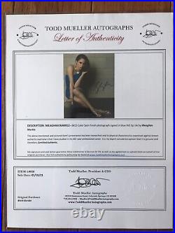 Meaghan Markle hand Signed 8x10 color Photo Authentic Letter Of Authenticity COA