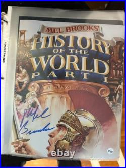 Mel Brooks History of the World Director autographed 8x10 photo with COA