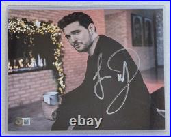 Michael Buble Signed Photo Beckett Bas Coa Autographed 8x10 Music Gift Present