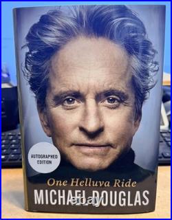 Michael Douglas SIGNED Book One Helluva Ride AUTOGRAPHED First Edition JSA COA