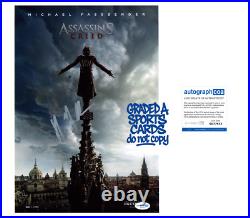 Michael Fassbender signed 11x14 Photo ACOA Autograph COA Assassin's Creed