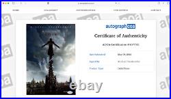 Michael Fassbender signed 11x14 Photo ACOA Autograph COA Assassin's Creed