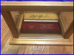 Michael Jordan Autographed Chicago Stadium Floor JSA Authentic Signed in 1998