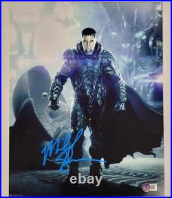 Michael Shannon signed General Zod 11x14 photo The Flash autograph Beckett BAS
