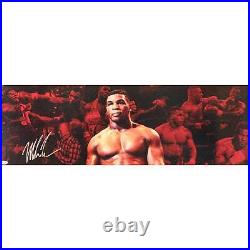 Mike Tyson Signed 12x36 Photo The Baddest Man on the Planet Autographed JSA COA