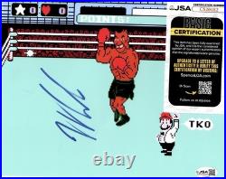 Mike Tyson Signed 8x10 Knockout Video Game Boxing Photo Autographed JSA COA