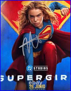 Milly Alcock Signed SUPERGIRL 8x10 Authentic Original Autograph + COA