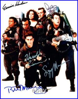 Murray Hudson Ramis Aykroyd Moranis Weaver 11x14 Signed Autographed Photo with COA