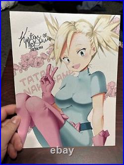 My Hero Academia Tatami Nakagame Signed Autograph Photo By Kristen McGuire