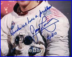 NASA Apollo 13 Astronaut James Lovell Signed Portrait Photo