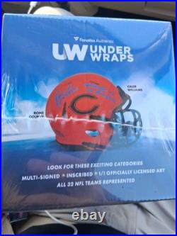 NFL 2026 Under Wraps Autographed Replica Mini Helmets Vol 1 Mystery Box Fan Auth