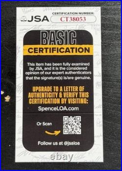 Nancy Cartwright Signed Card The Simpsons Voice of Bart Simpson JSA COA Letter