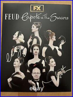 Naomi Watts Chloe Sevigny Signed Feud Capote Vs The Swans 11x14 Autograph Proof