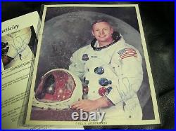 Neil Armstrong Autographed Photo JSA Certified No Personalization Rare