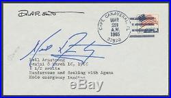 Neil Armstrong & David Scott - Gemini 8 - Signed Cover Wlm6459