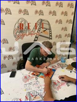 Nik Ranieri Bob Bergen signed autographed inscribed 11x14 photo Hercules JSA COA