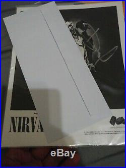 Nirvana Kurt Cobain DGC Promo Signed with LOA