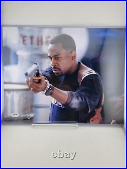 Original 11x14 Martin Lawrence Marcus Burnett Bad Boys Autographed Photo PSA COA