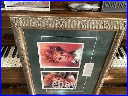 Original Autographed Photograph Lucille Ball Signed, Framed