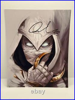 Oscar Issac Moonknight Signed Autographed Photo Authentic 8X10 COA