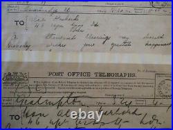 Over 150! Famous Antique Autograph Letter Signed 19th Century Mystery