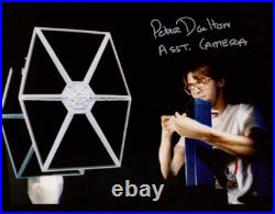 PETER DAULTON SIGNED AUTOGRAPHED 11x14 PHOTO ILM CAMERAMAN STAR WARS BECKETT BAS