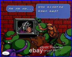 PETER RENADAY Signed TMNT MASTER SPLINTER 8x10 Photo Autograph JSA COA Cert